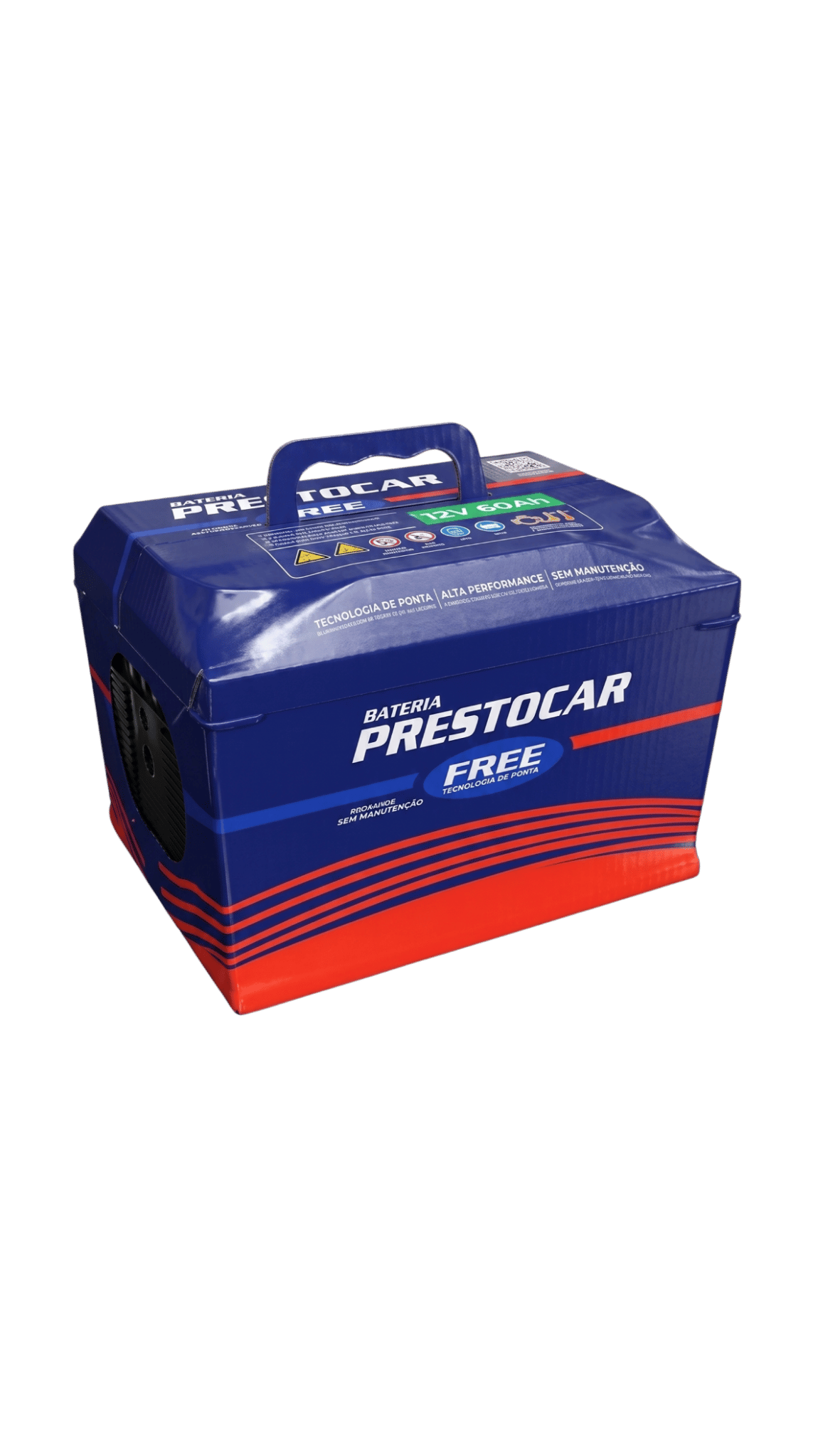 Bateria Prestocar 60Ah 12V selada